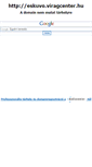 Mobile Screenshot of eskuvo.viragcenter.hu